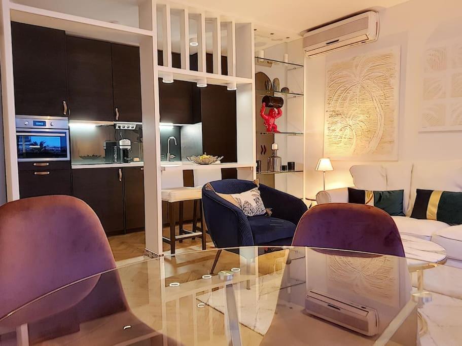 Appartement Style Architecte Proche De La Plage Cannes Bagian luar foto