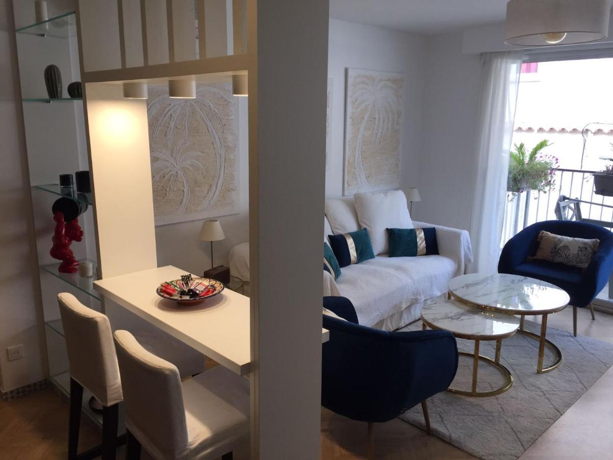 Appartement Style Architecte Proche De La Plage Cannes Bagian luar foto